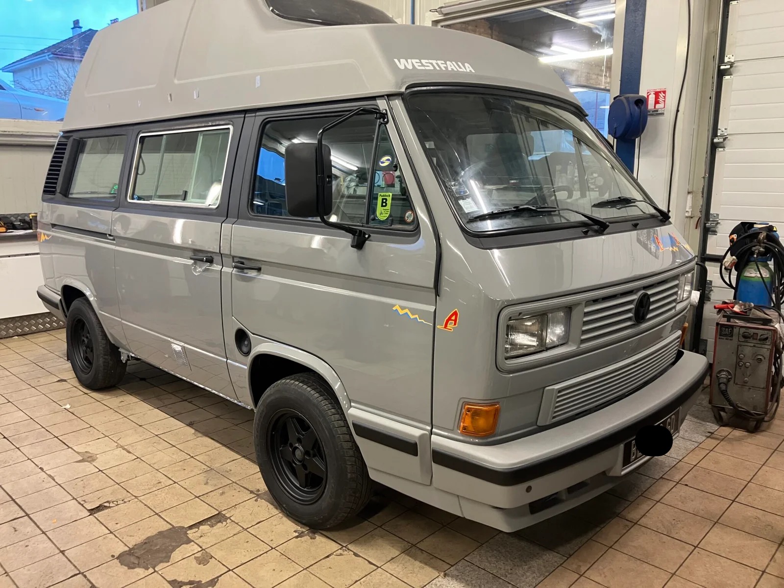 Nos Services Van avec la peinture et carrosserie neuve, faites au garage defranoux à Gérardmer