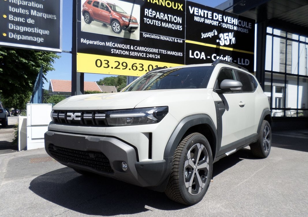 Duster Journey hybrid-G 150 4x4 - Essence + GPL + électrique - Automatique full options Duster Journey hybrid-G 150 4x4 - Essence + GPL + électrique - Automatique full options