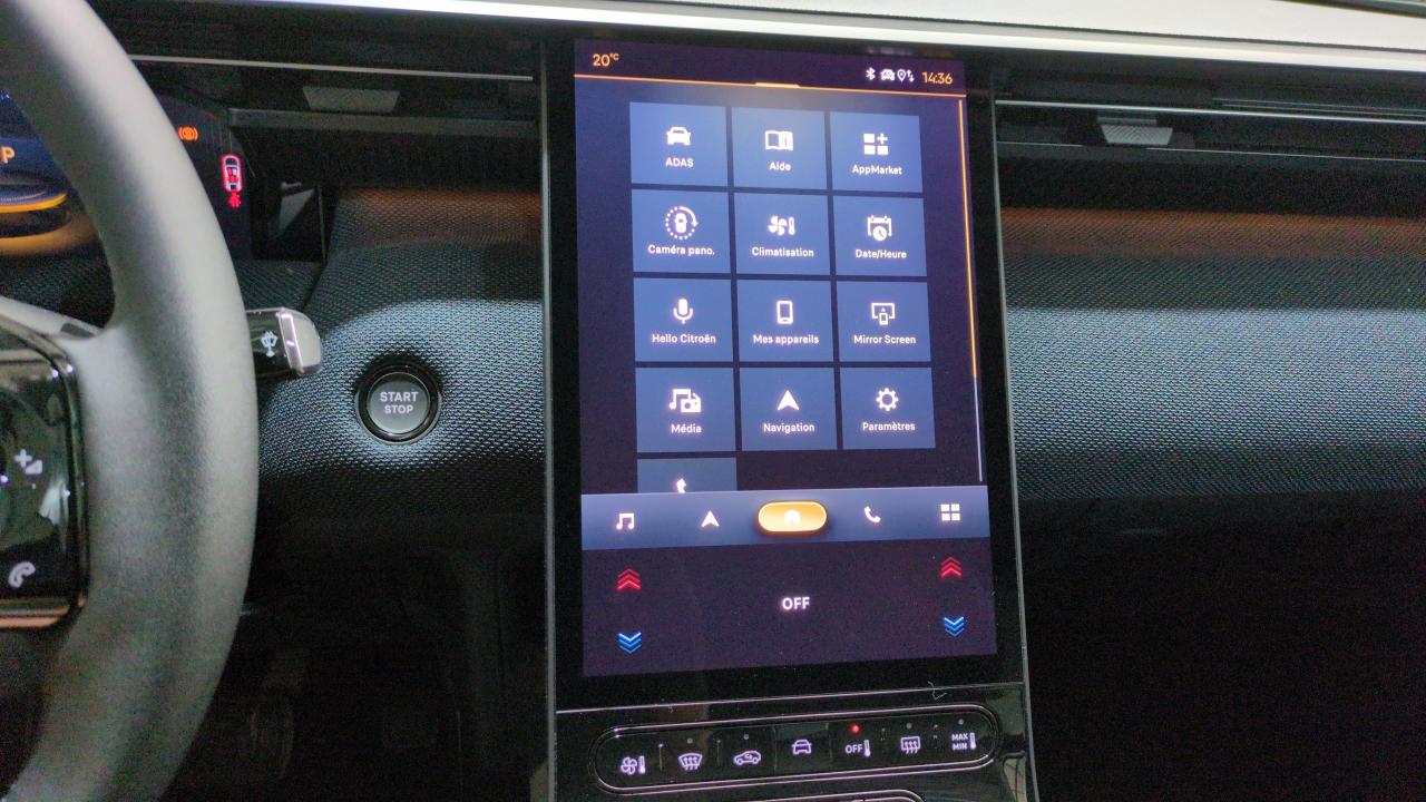 16 CITROEN C5 AIRCROSS NOUVEAU HYBRIDE 145 BVA E-DCS6 PLUS + PACK TECHNO – Image 16